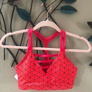 Victoria’s Secret Sport Bra Strappy Mesh VSX Small